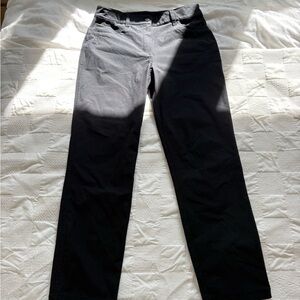 Lululemon women’s  Black Straight-Leg dress pant